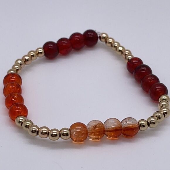 NWT Wool + Pepper Co. Fall 2021 Glass Bracelet - Picture 2 of 4